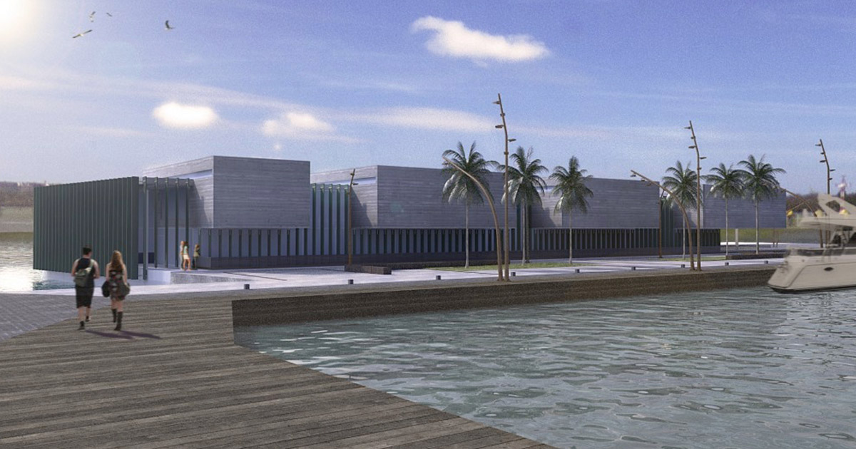 Construction Project Oceanographic Center - Architect88